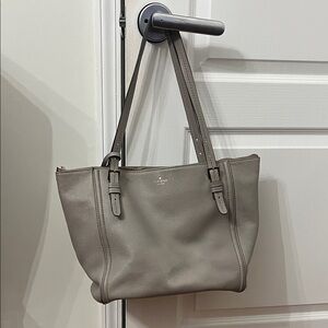 Kate Spade Taupe Leather Tote